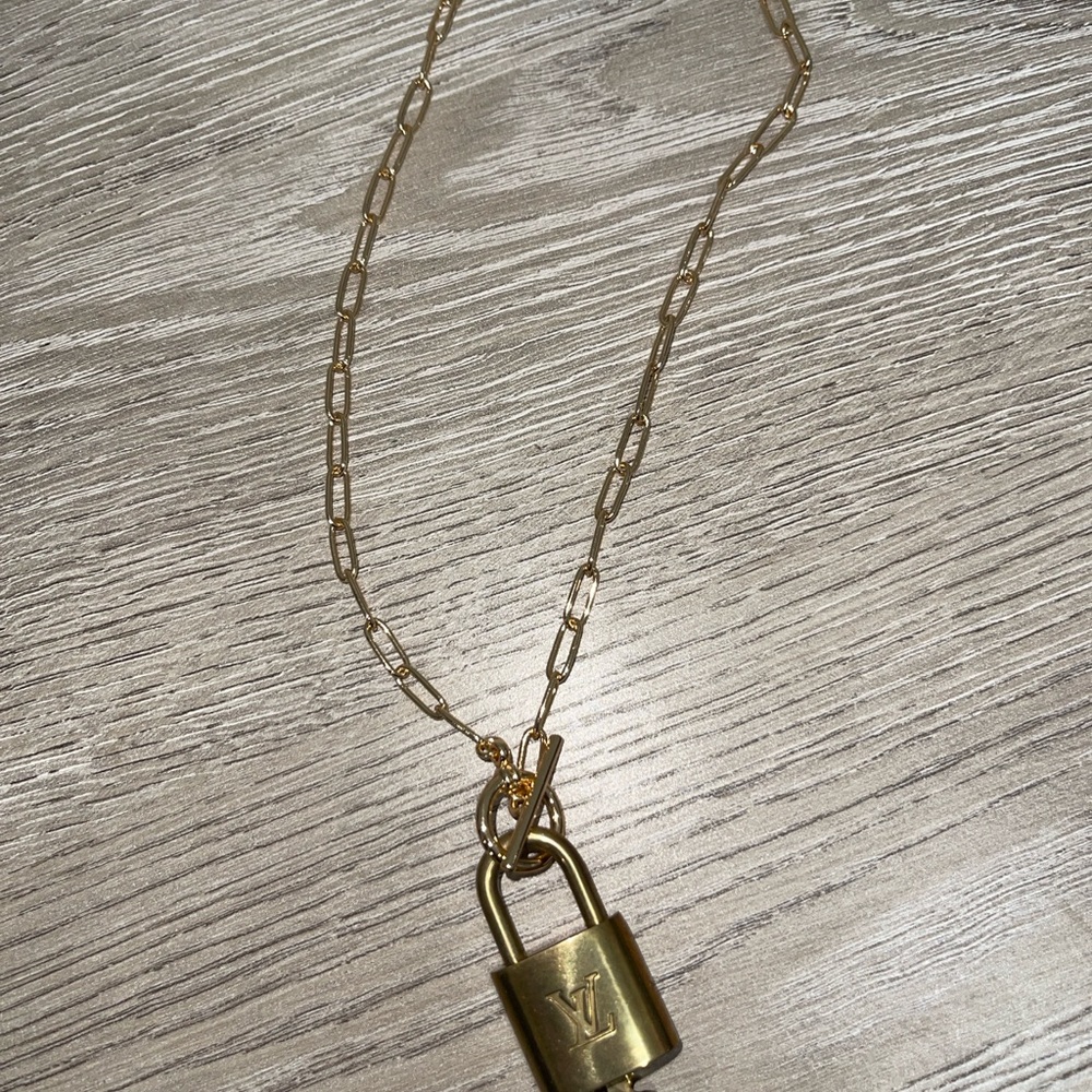 Louis Vuitton Padlock With a Key Necklace✨